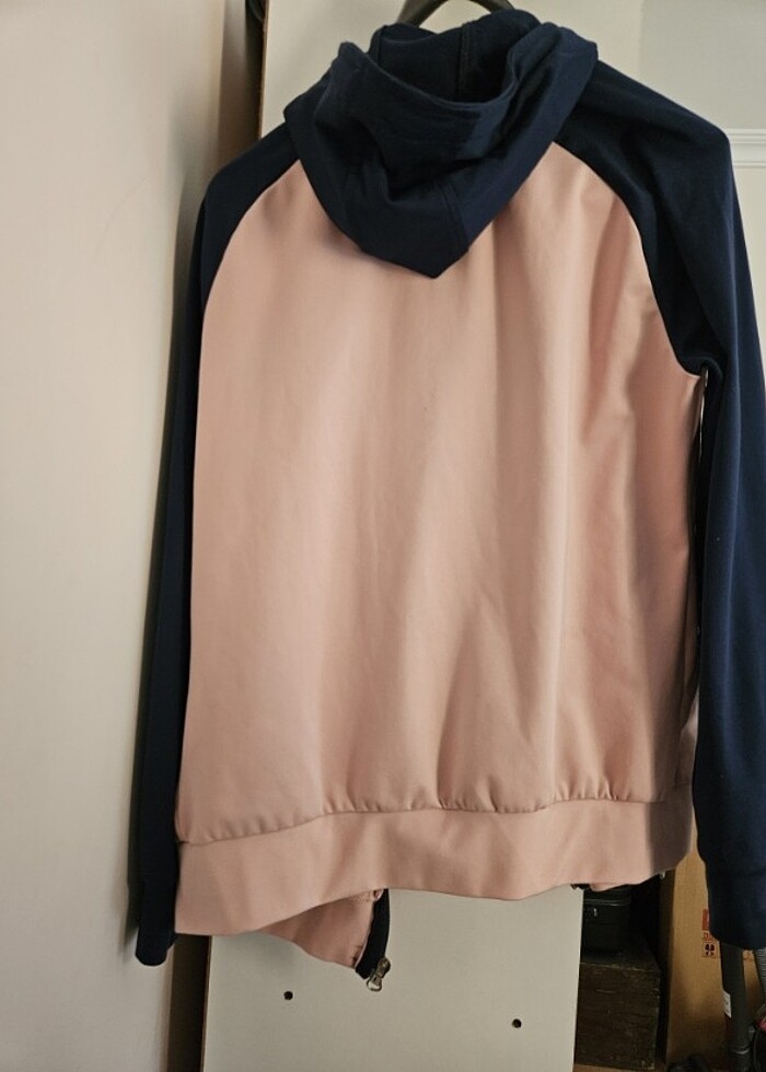 Kadın Hırka pembe-lacivert - Görsel 2