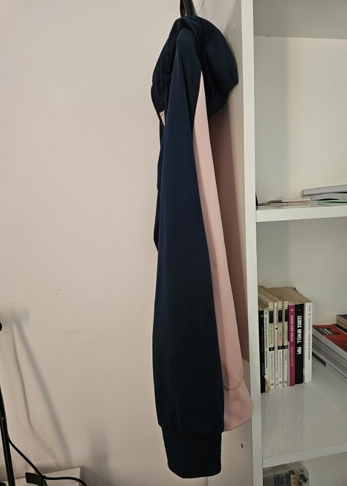 Kadın Hırka pembe-lacivert - Görsel 3