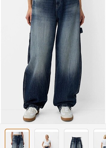bershka wide leg jean
