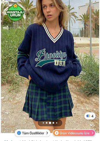 s Beden siyah Renk Madmext Siyah V Yaka Örgü Kadın Sweatshirt