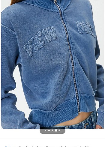 Koton Kadın Crop Hırka - Görsel 5