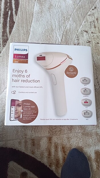 Philips lumea epilasyon aleti