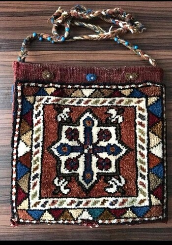 Kök Boya El Dokuma Heybe