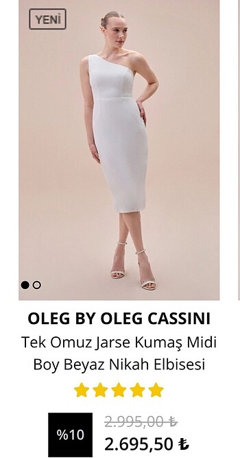 38 Beden Oleg Cassini Nişan Tören Elbisesi