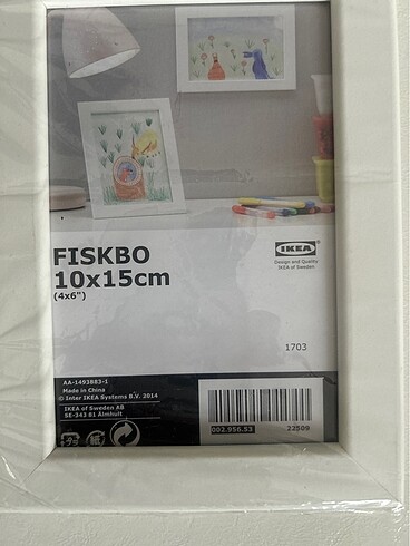  Beden beyaz Renk Ikea Resim Çerçevesi