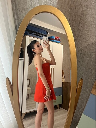m Beden Zara mini elbise