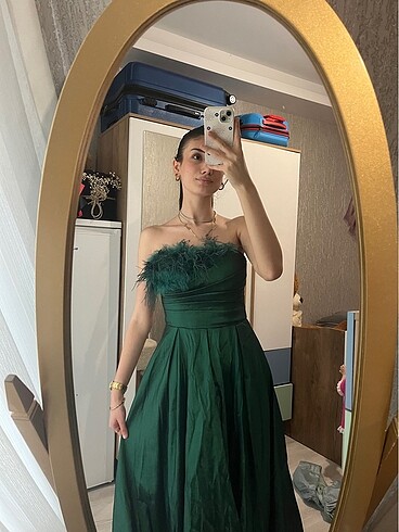 Straplez abiye - Görsel 2