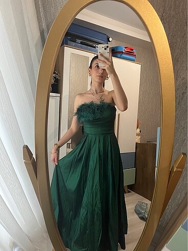 Straplez abiye - Görsel 3