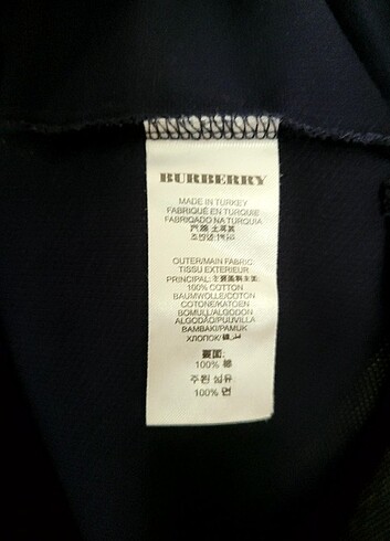 Burbery polo yala - Görsel 3