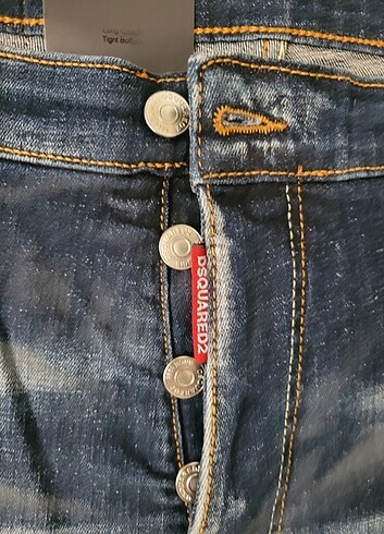 dsquared2 mavi kot pantolon - Görsel 2