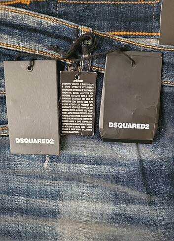 dsquared2 mavi kot pantolon - Görsel 4