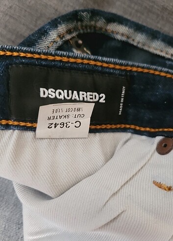 dsquared2 mavi kot pantolon - Görsel 5