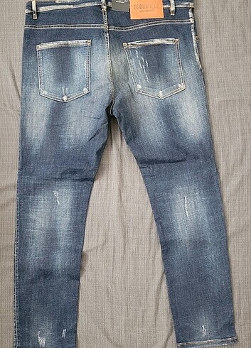 dsquared2 mavi kot pantolon - Görsel 6