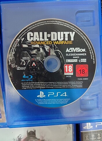 Call of duty advanced warfare ps4 oyunu