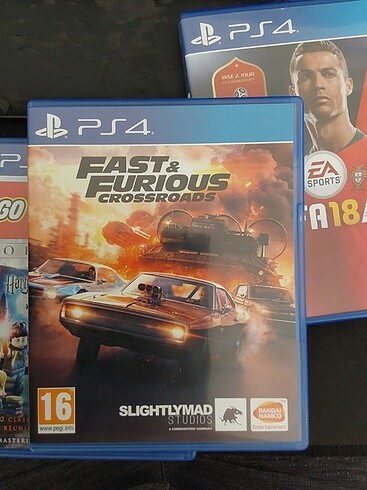 FAST & FURIOUS CROSSROADS HIZLI VE ÖFKELİ PS4 ve PS4 BOŞ OYUN KU