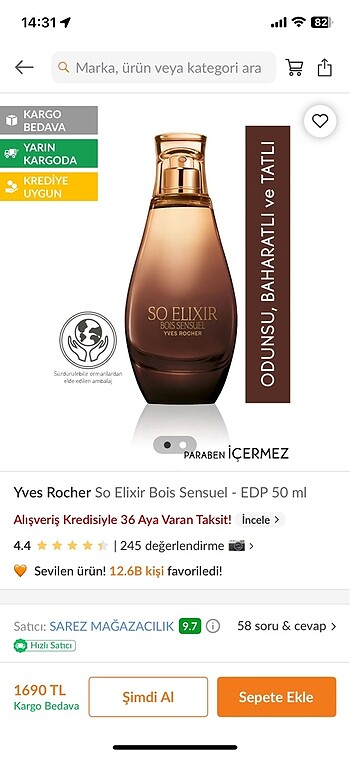 Yves Rocher Yves Rocher So Elixir Parfüm