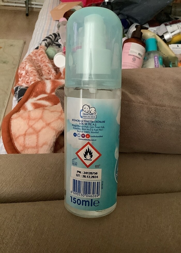 uni baby nemlendirici bebek kolonyası - Görsel 3
