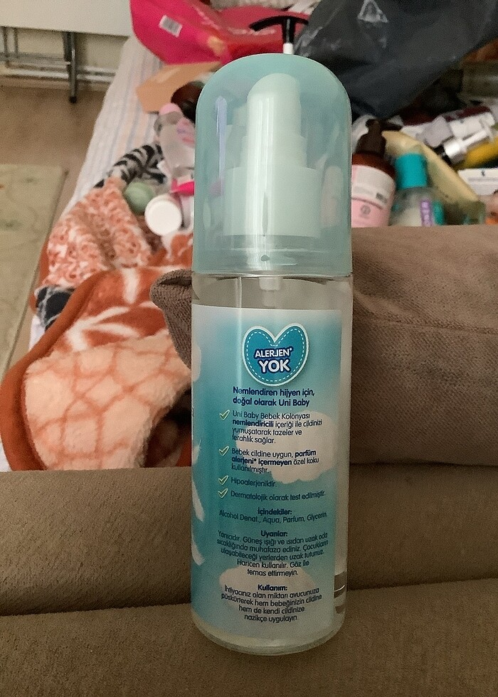 uni baby nemlendirici bebek kolonyası - Görsel 4