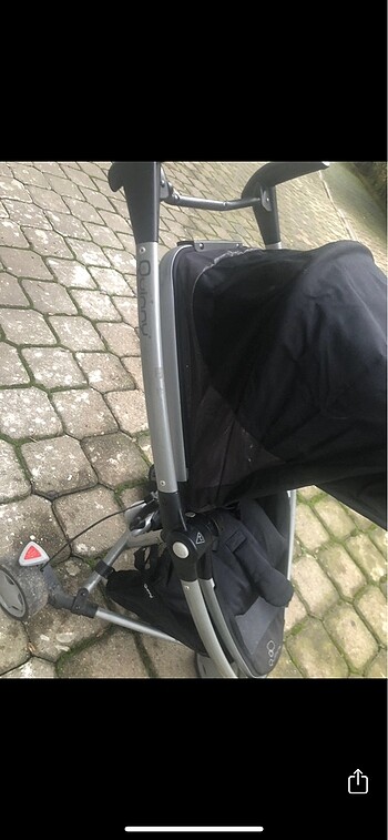 15-36 kg Beden siyah Renk QUİNNY ZAPP XTRA 2 BEBEK ARABASI