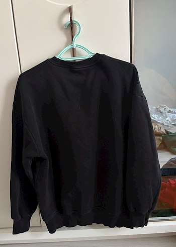 Diğer Siyah Baskılı Sweatshirt