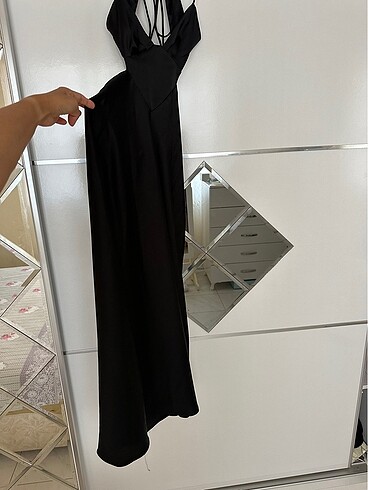 Zara Zara saten elbise
