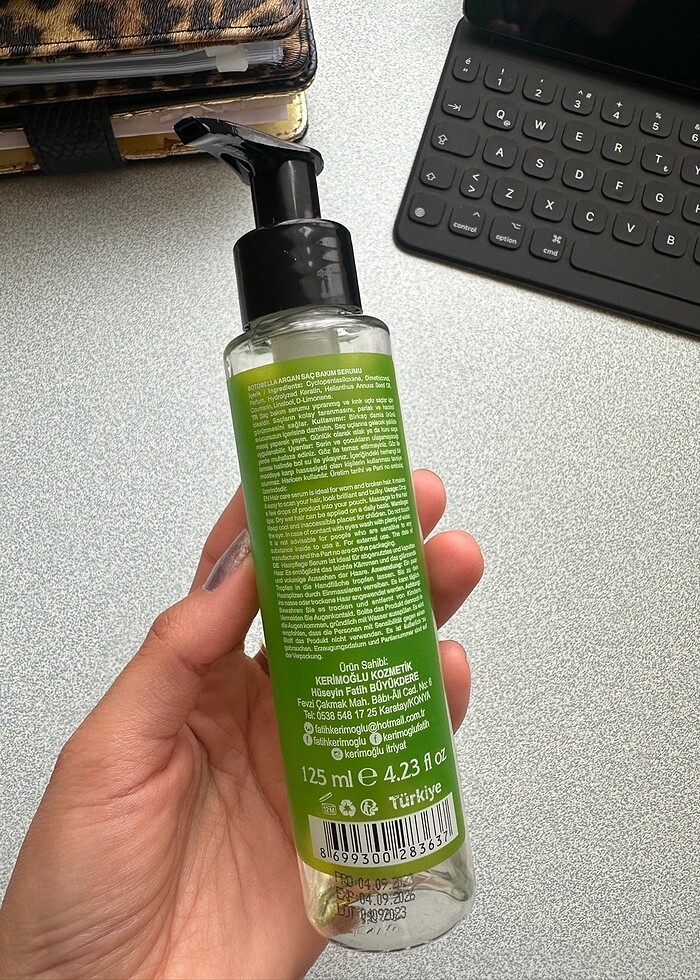 Avokado ???? özlü saç bakım yağı - Görsel 2