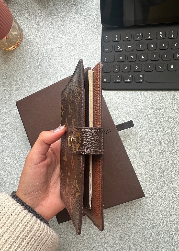 Louis Vuitton Cüzdan & Mini Ajanda - Görsel 3