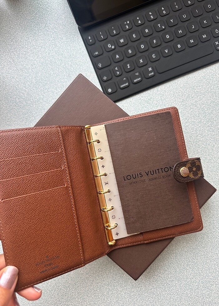 Louis Vuitton Cüzdan & Mini Ajanda - Görsel 5