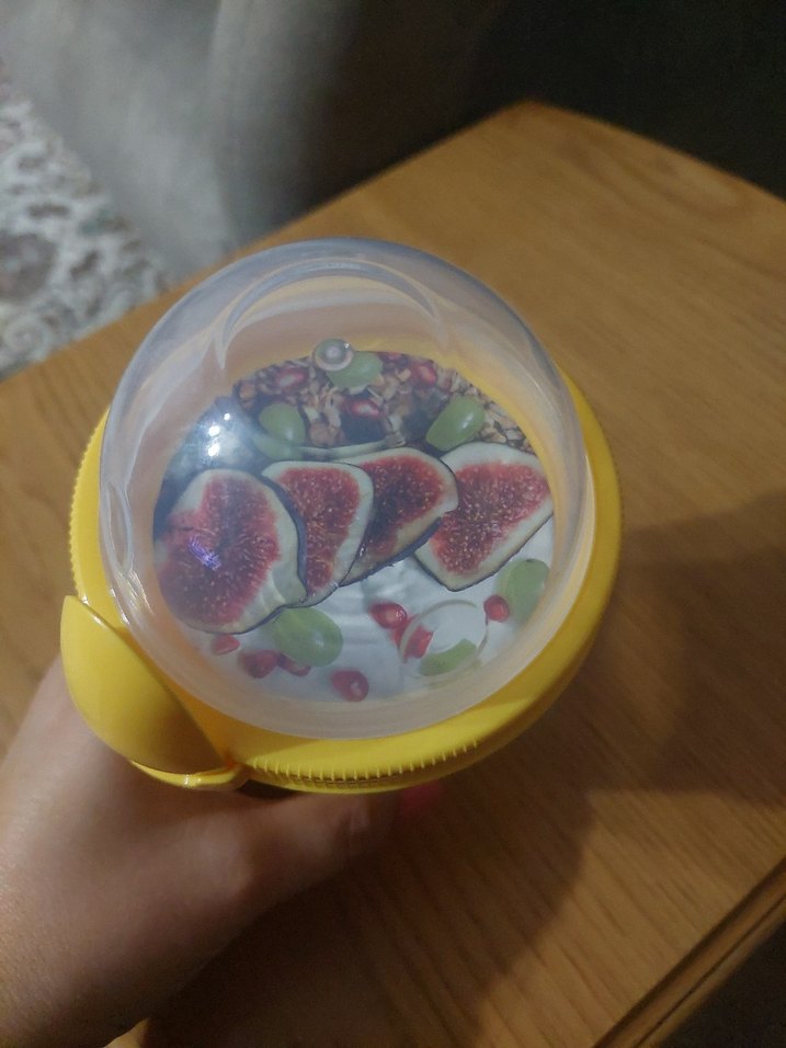 Sarı Yeni etiketli atıştırmalık kabı - Görsel 3