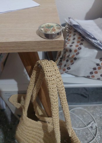 Bohem Zincir Detaylı askılık işlevi gören anahtarlık - Görsel 5