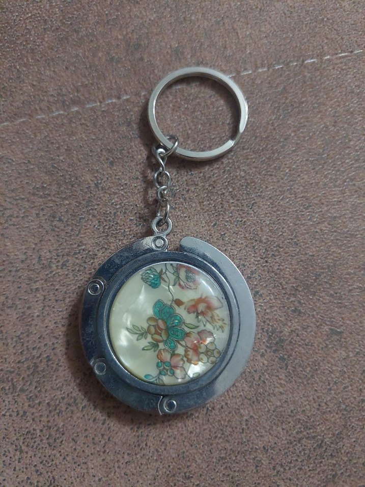 Bohem Zincir Detaylı askılık işlevi gören anahtarlık - Görsel 2