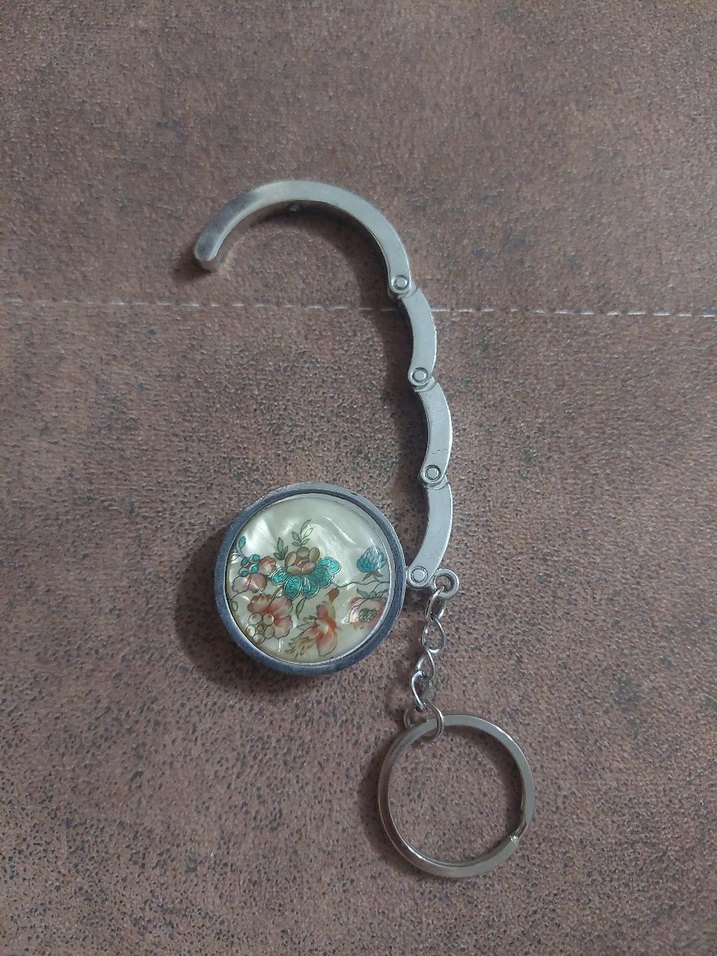 Bohem Zincir Detaylı askılık işlevi gören anahtarlık - Görsel 3