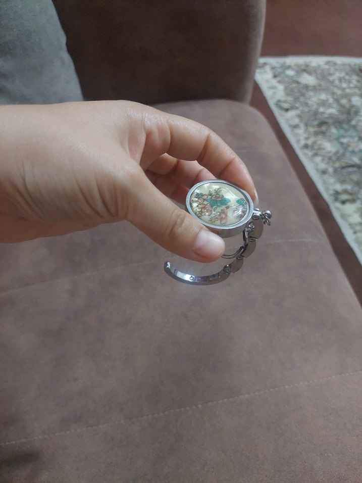 Bohem Zincir Detaylı askılık işlevi gören anahtarlık - Görsel 4