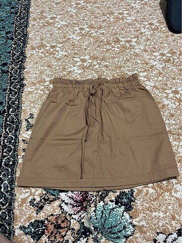 xs Beden Taba rengi etek