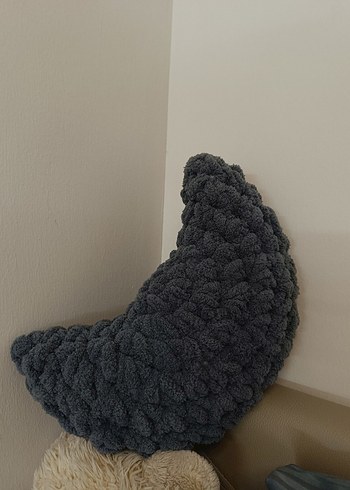 ay şeklinde puffy yastık - Görsel 2