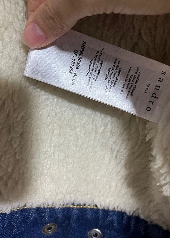 Orijinal Sandro Ceket - Görsel 4