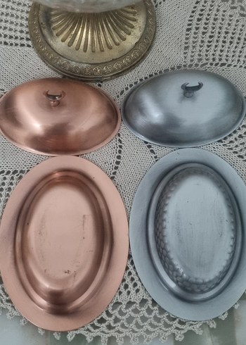 Klasik Metal Kapaklı Lokumluk Seti - Görsel 4