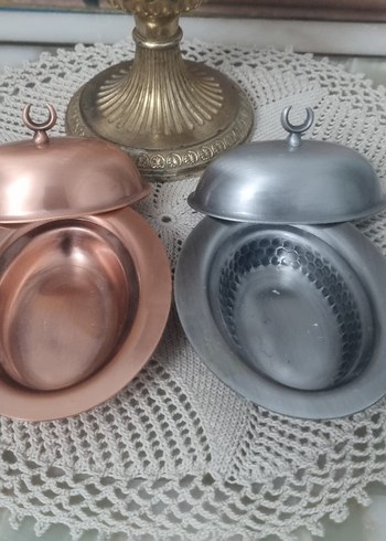 Klasik Metal Kapaklı Lokumluk Seti - Görsel 7