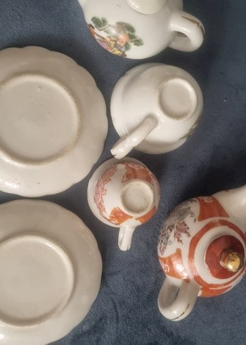 Nakışlı Beyaz Çay Seti - Görsel 10