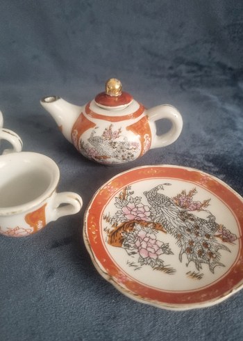 Nakışlı Beyaz Çay Seti - Görsel 3