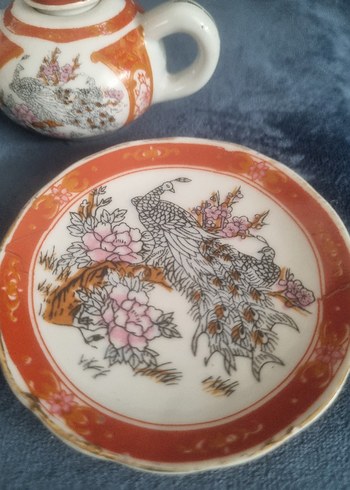 Nakışlı Beyaz Çay Seti - Görsel 4