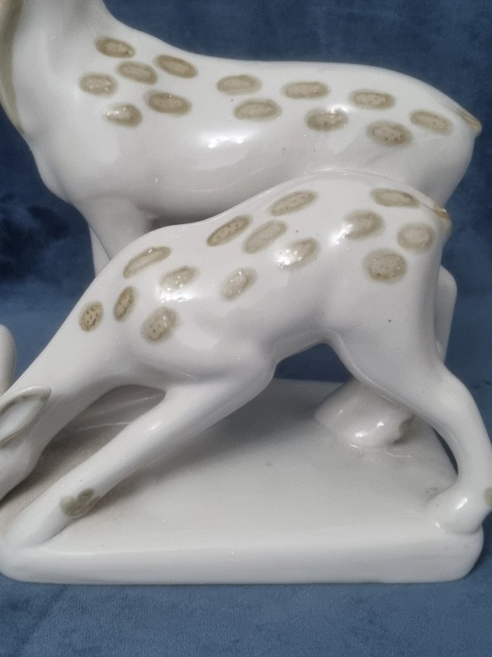 Beyaz Altın Detaylı Geyik Biblosu - Görsel 3