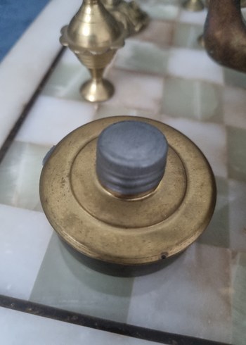 Etnik Desenli Altın Renkli PirinçSofra Takımı - Görsel 6