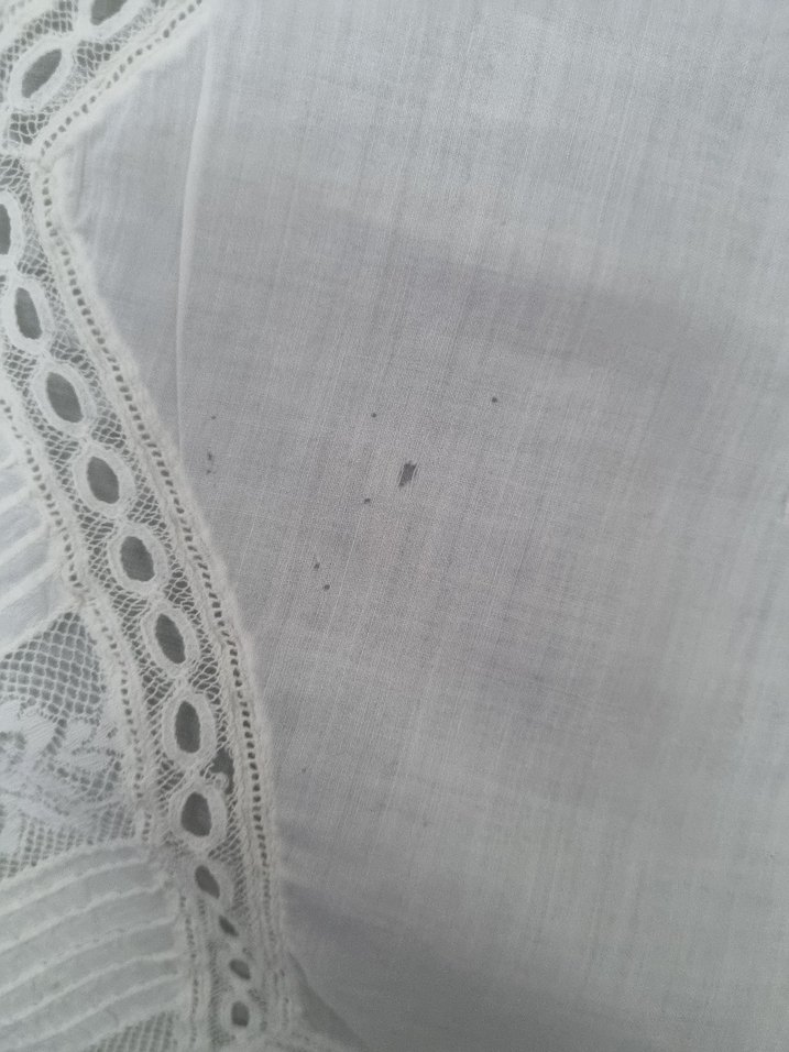 Nakışlı Beyaz Kırlent Örtüsü - Görsel 3