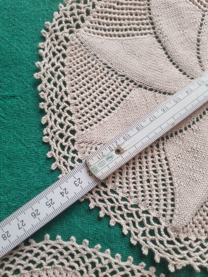 Bohem Tarzı El Örgüsü Yuvarlak Peçete - Görsel 4