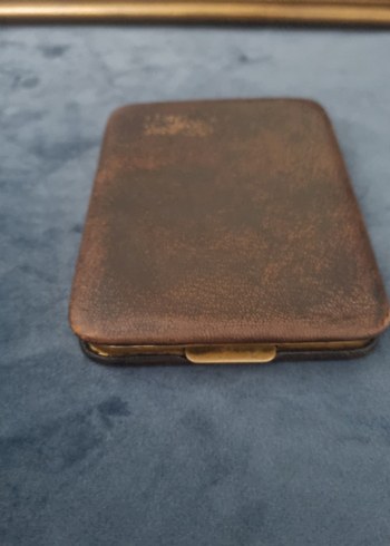 Vintage Deri Sigara Tabakası - Görsel 4