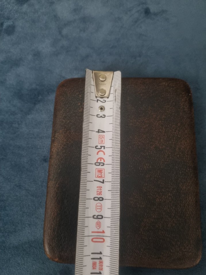 Vintage  Deri Sigara Tabakası - Görsel 5