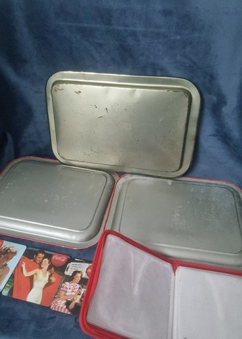 Koleksiyonluk Klasik Coca-Cola Tepsileri ve Kartlar - Görsel 6