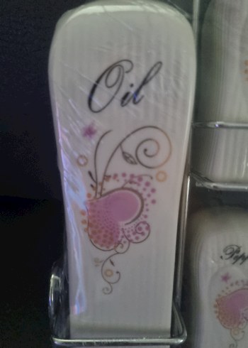 Beyaz Yağ, Sirke, Tuz ve Karabiber Seti - Görsel 2