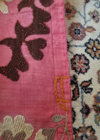 Nakışlı Antika Seccade - Görsel 6